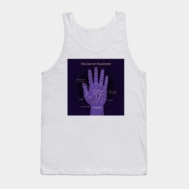 Palmistry Astrology Tank Top by OwnYourStyle